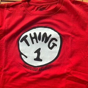 Universal Studios Red Thing 1 Short Sleeve Tee